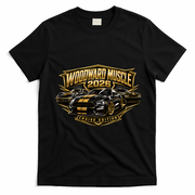 Woodward Muscle M1 Cruise Edition 2026 Front & Back T-Shirt - Black