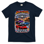 Born To Cruise Woodward 2026 – Detroit To Pontiac Memories T-Shirt - Navy Blue