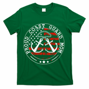 Wo Proud Coast Guard Mom Us Military Mothers Day Wo T-Shirt - Green