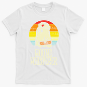 Wound Whisperer Ghost Nurse Boo Halloween Nursing RN T-Shirt - White