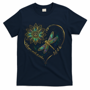 Whisper Words Of Wisdom Let Peace Signal T-Shirt - Navy