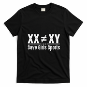 XX XY Save Girls Sports T-Shirt - Black