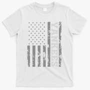 Yankee American Flag T-Shirt - White