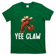 Yee Claw Crawfish Southern Funny Seafood T-Shirt - Green