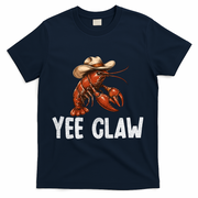 Yee Claw Crawfish Southern Funny Seafood T-Shirt - Navy