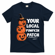 Your Local Pumpkin Patch Halloween T-Shirt - Navy Blue