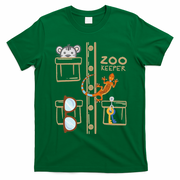 Zookeeper Costume Halloween Jungle Explorer T-Shirt - Irish Green
