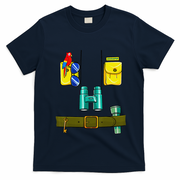 Zookeeper Costume Halloween DIY Jungle Safari Zoo Keeper T-Shirt - Navy Blue