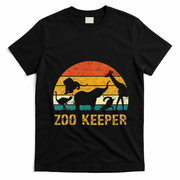 Zoo Keeper Funny Halloween Costume T-Shirt - Black