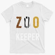 Zoo Keeper Halloween T-Shirt - White