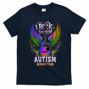 Rockstar I ROCK THE SPECTRUM Autism World Awareness Dad T-Shirt
