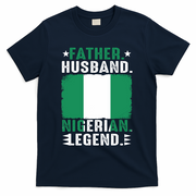 Father Husband Nigeria Father's Day Proud Dad Family Lover  T-Shirt