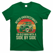 Never Underestimate An Old Man With A Side By Side Vintage T-Shirt