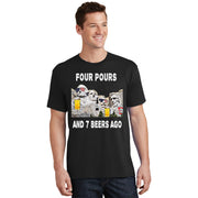 Abraham Abe Drinkin 4th Of July USA Funny Ben Drankin T-Shirt