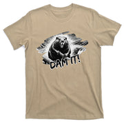 Angry Beaver Funny Dam It T-Shirt