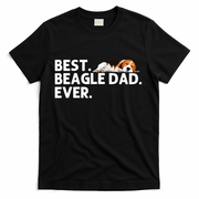 Best Beagle Dad Art For Father Beagle Dog Beagle Lover T-Shirt
