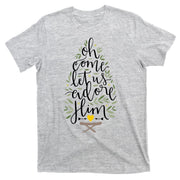 Adore Him Baby Jesus Christmas T-Shirt