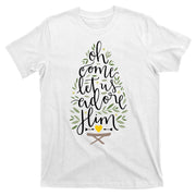 Adore Him Baby Jesus Christmas T-Shirt