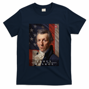 James Monroe 5th President Of The United States Portrait T-Shirt