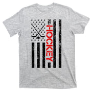 American Hockey Flag Vintage T-Shirt