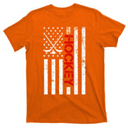 American Hockey Flag Vintage T-Shirt