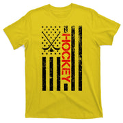 American Hockey Flag Vintage T-Shirt