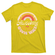 Awesome In My Own Way Vintage T-Shirt