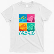 Acadia National Park Warhol Style T-Shirt