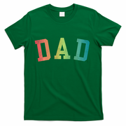 Dad Classic Bold Font FatherS Day New Dad Birthday T-Shirt