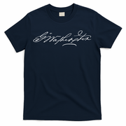 George Washington Facsimile Signature T-Shirt