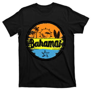 Bahamas Retro Circle T-Shirt