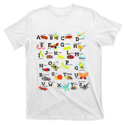 Bug Alphabet Insect Alphabet Back to School Alphabet T-Shirt