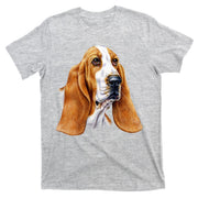 Basset Hound Face T-Shirt