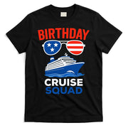 Birthday Cruise Squad USA America T-Shirt
