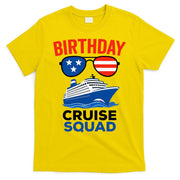 Birthday Cruise Squad USA America T-Shirt