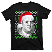 Benjamin Franklin Ugly Christmas Sweater T-Shirt