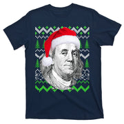 Benjamin Franklin Ugly Christmas Sweater T-Shirt