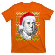 Benjamin Franklin Ugly Christmas Sweater T-Shirt