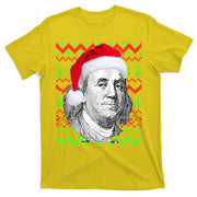 Benjamin Franklin Ugly Christmas Sweater T-Shirt