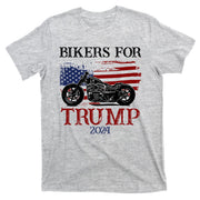 Bikers For Trump 2024 American Flag Vintage T-Shirt