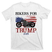 Bikers For Trump 2024 American Flag Vintage T-Shirt