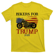 Bikers For Trump 2024 American Flag Vintage T-Shirt