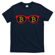 Bitcoin Glasses T-Shirt