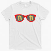 Bitcoin Glasses T-Shirt