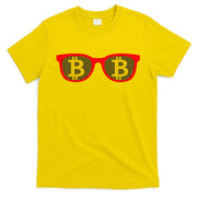 Bitcoin Glasses T-Shirt