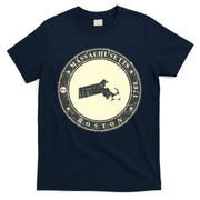Boston Massachusetts Retro T-Shirt