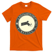Boston Massachusetts Retro T-Shirt