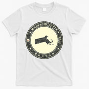 Boston Massachusetts Retro T-Shirt