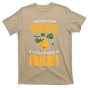 Bee Theme Back To School For Teachers Welcome To The Hive T-Shirt