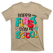 Back To School Teachers Happy First Day Of School T-Shirt